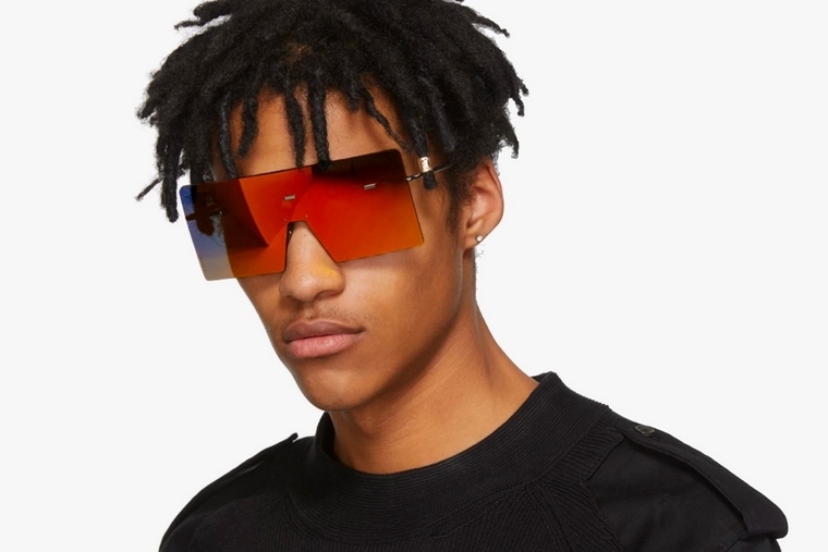lunettes de soleil tendance 2019 shield homme Dior