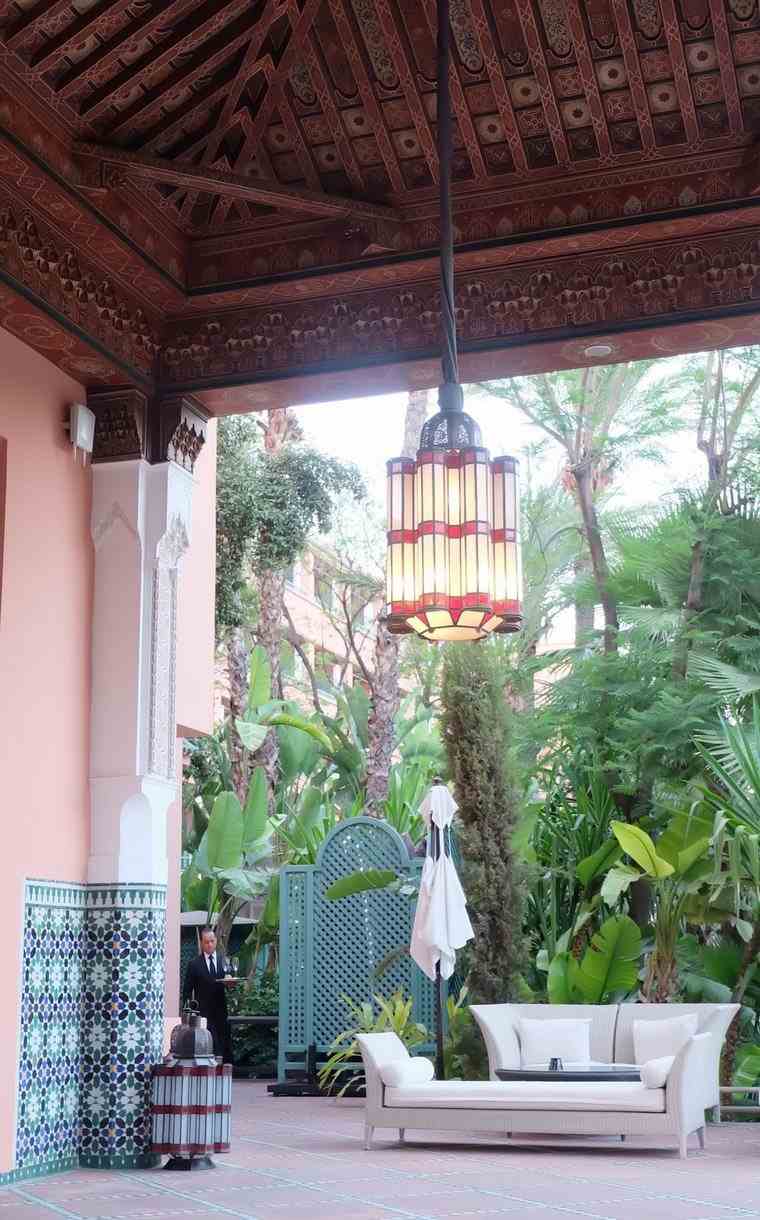 style marocain jardin terrasse
