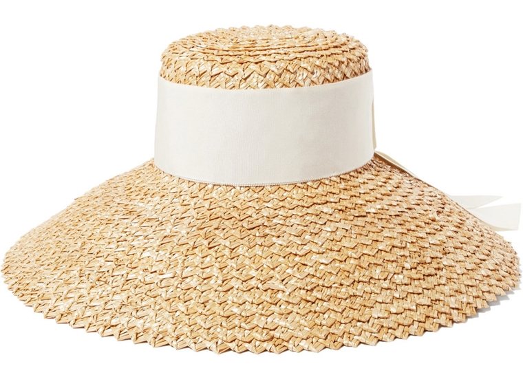 tenue de plage - accessoires - chapeau de plage Eugenia Kim