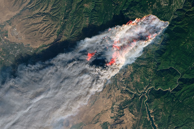 Amazonie incendie NASA