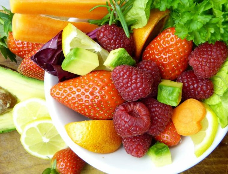 fruits et legumes frais enfants