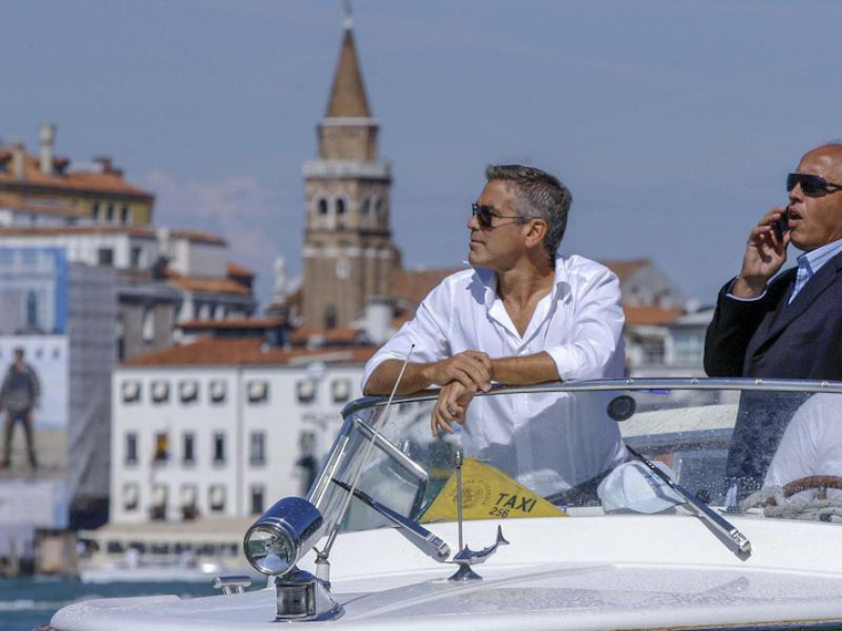 George Clooney Italie fromage lombardie