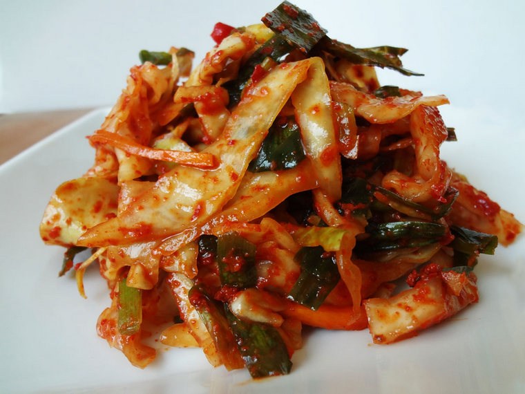 kimchi algues bonne garniture