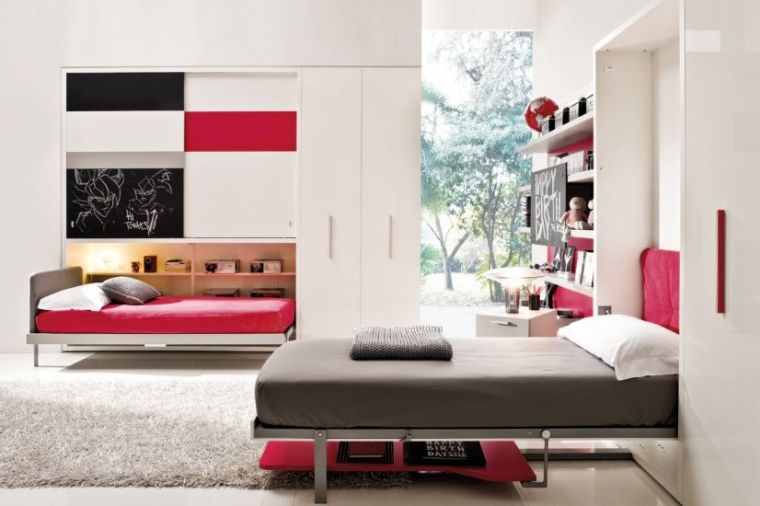 lit amoire bimodal meuble gain de place design