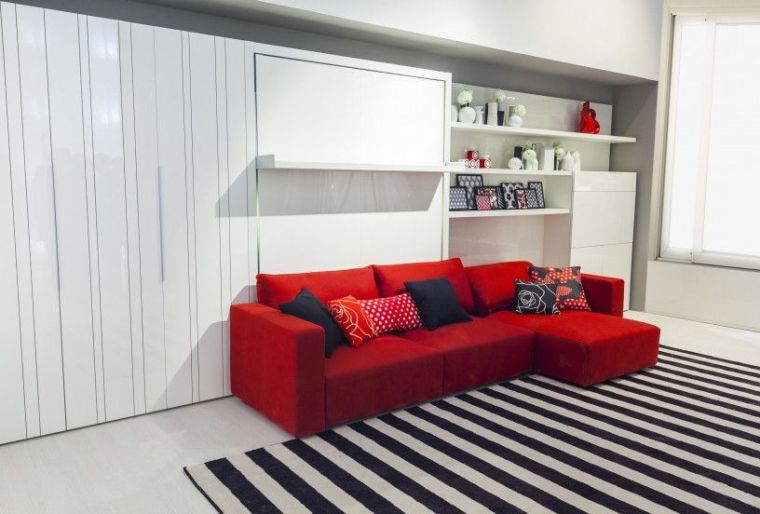 lit gain de place sofa angle meuble design