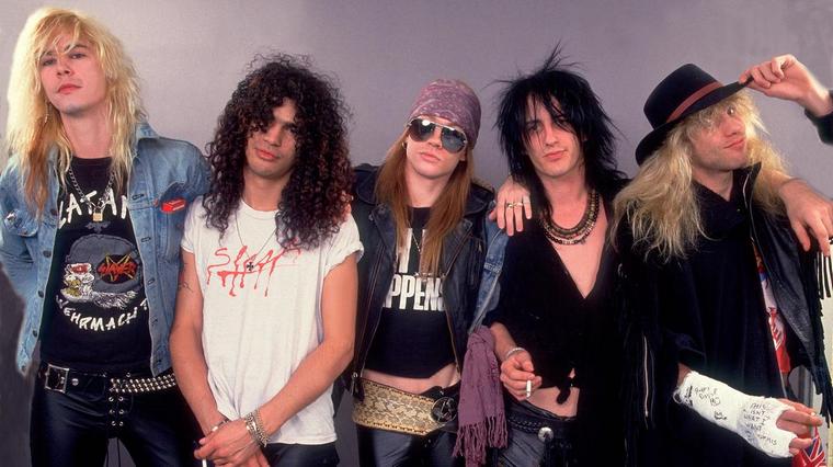 magnifique photo Guns N Roses Slash