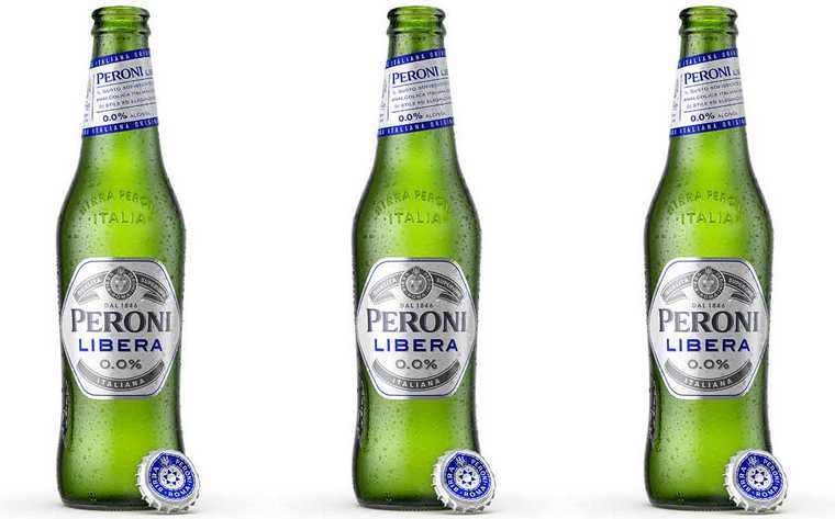 Peroni bière zéro pour cent