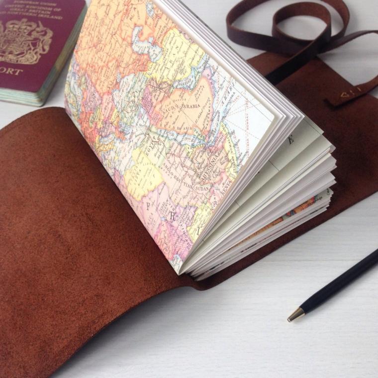 créer un journal de voyage