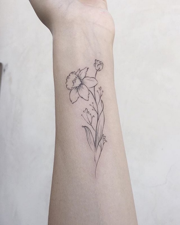  fleur femme signification idée bras avant bras