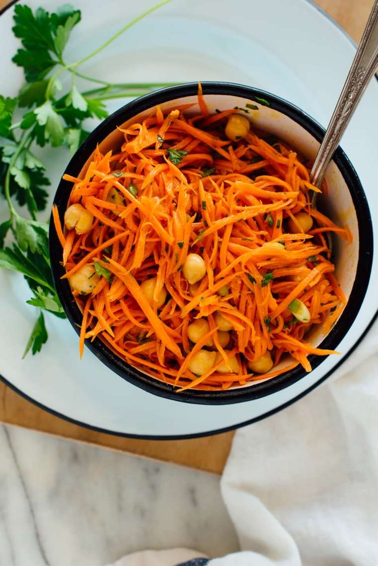salade de carrottes française 