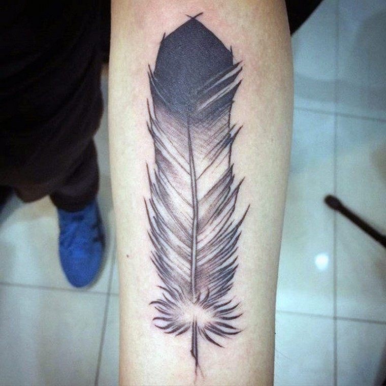 plume tattoo