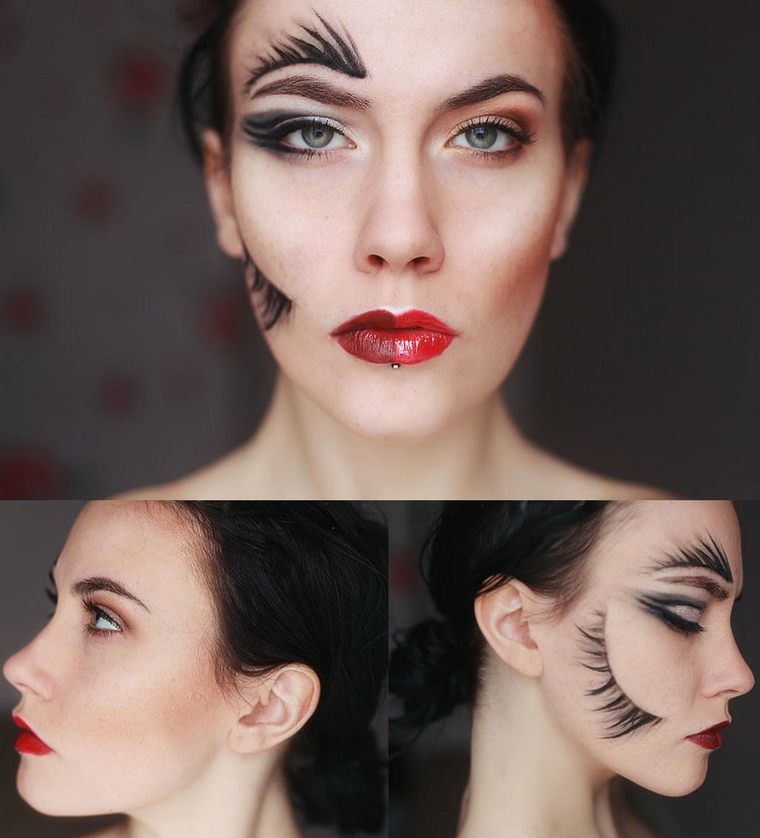 commencement maquillage chat helloween