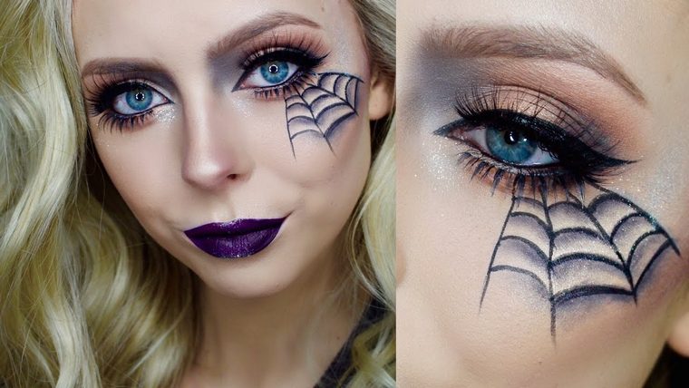 facile maquillage halloween yeux