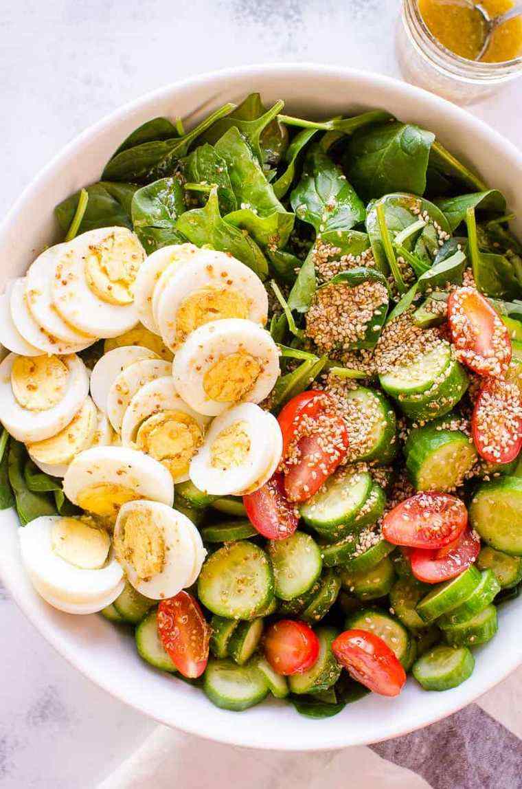 manger salades copieuses riches calories