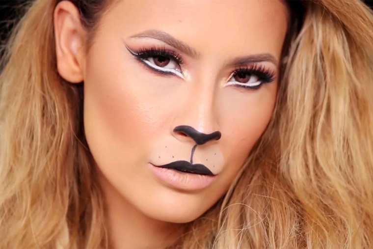 maquillage facile halloween chat