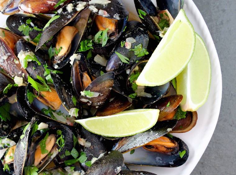moules riches en vitamineB2