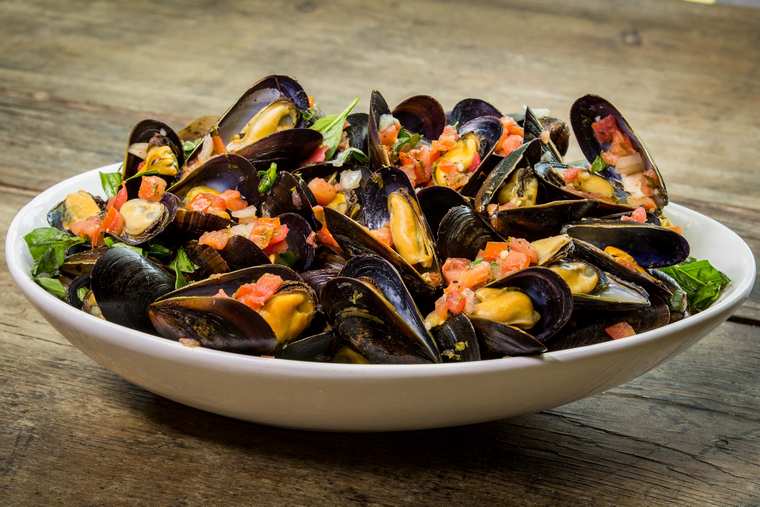 moules riches en vitamineB9