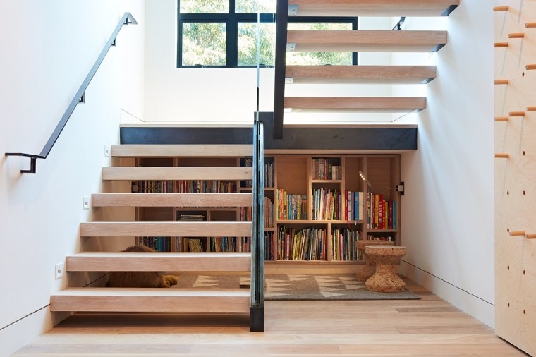 Solution rangement sous escalier: que faire de l'espace sous l'escalier?