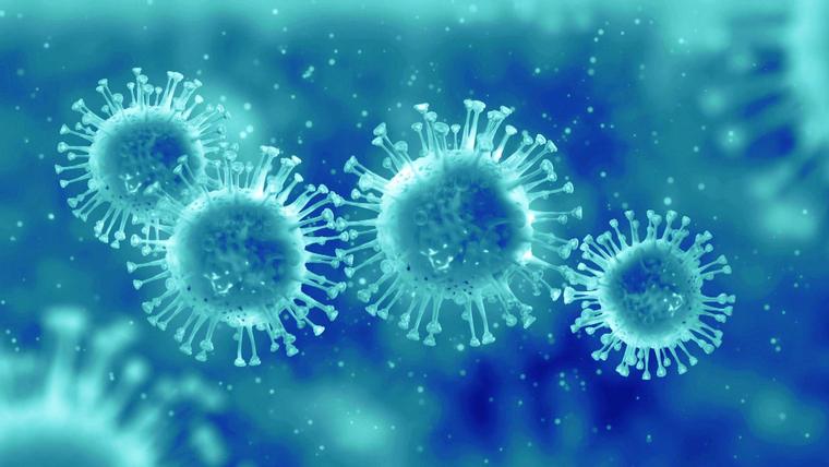 virus grippe mal gorge