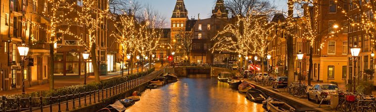 Amsterdam Noël festivité décoration