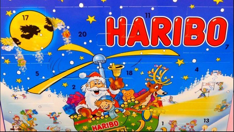 cadeau Noël cases Haribo