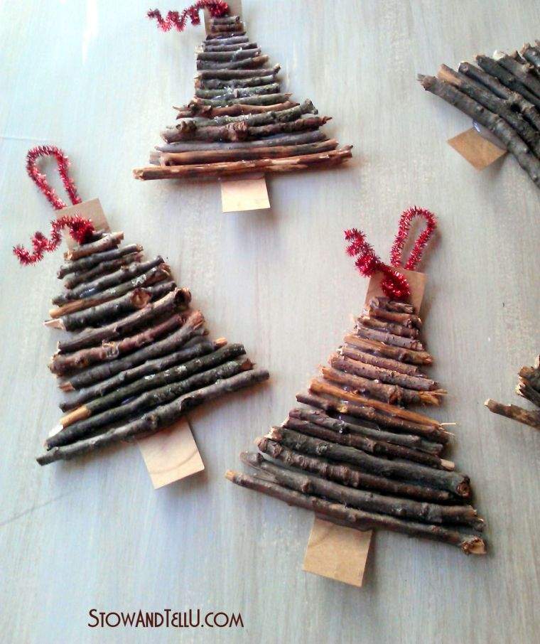 décoration de Noël créative en bois 
