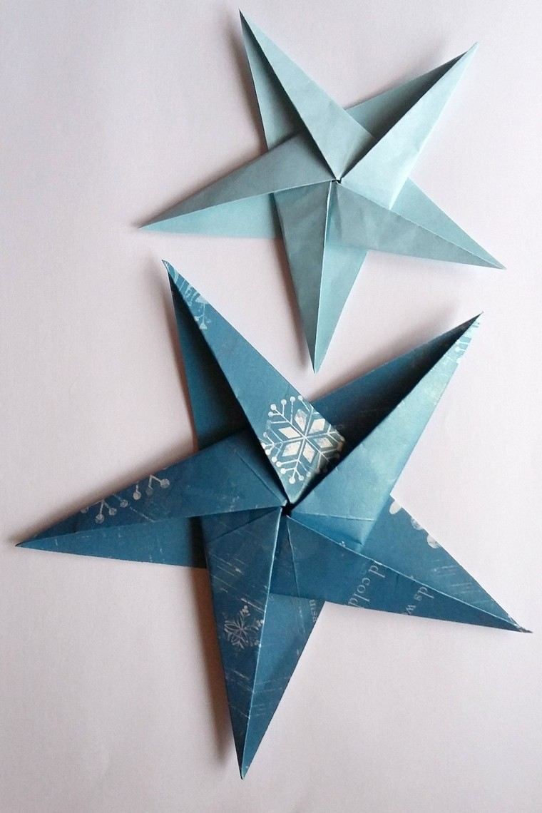 étoile origami modèle diy