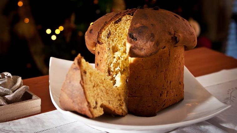 dessert traditionnel Italie Noël panettone