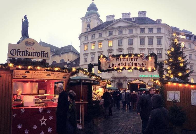 deuxième marché Noël Vienne Altwiener