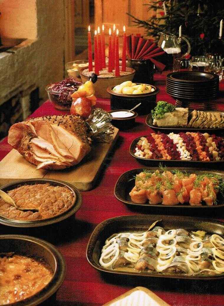 food board Finland plat traditionnel Noël