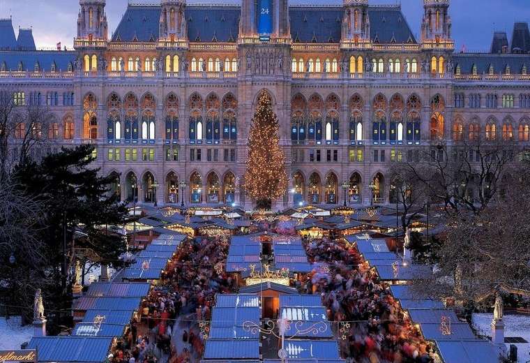 marché Noël géant Vienne
