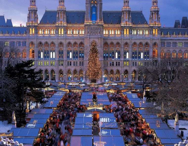 marché Noël géant Vienne