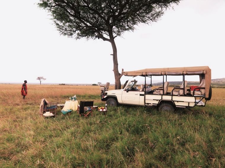 Safari camp Roving Bushtops