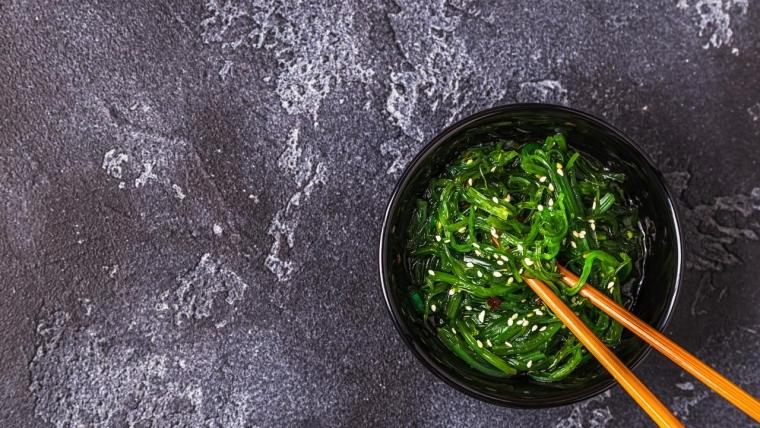 soupe diétetique d'algues 