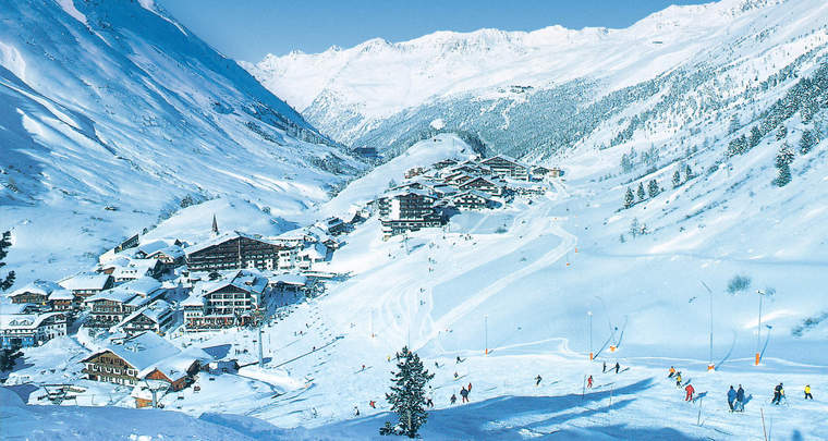 Obergurgl skier début saison