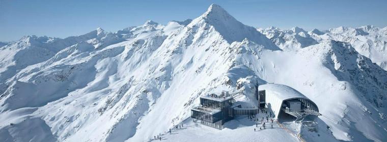 Sölden station de ski Autriche