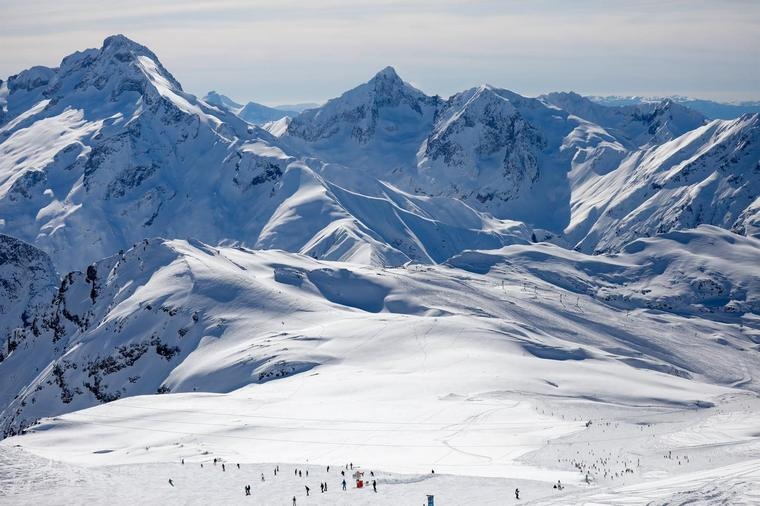 skier les deux Alpes