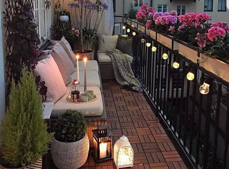 terrasse ambiance romantique agréable