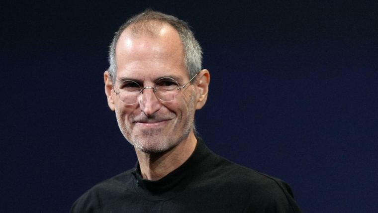 Steve Jobs vers calvitie