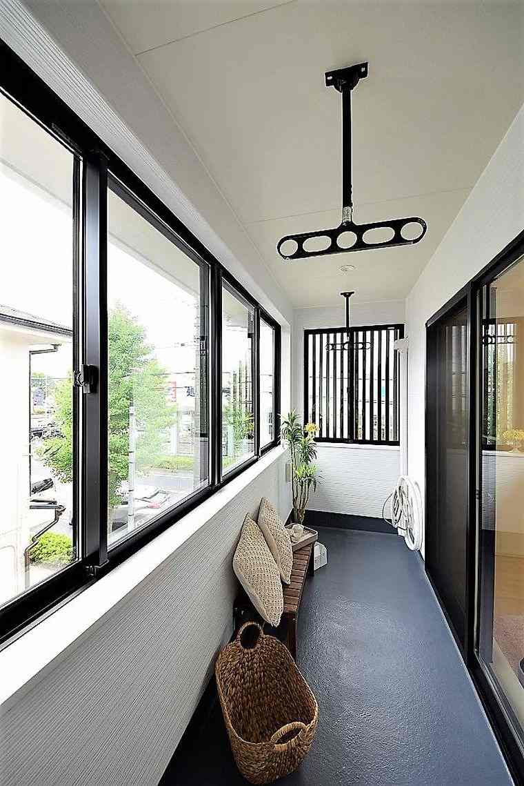 balcon couloir idee deco petit espace