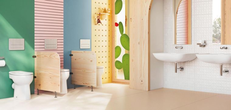 idée design de salle de bain enfant 