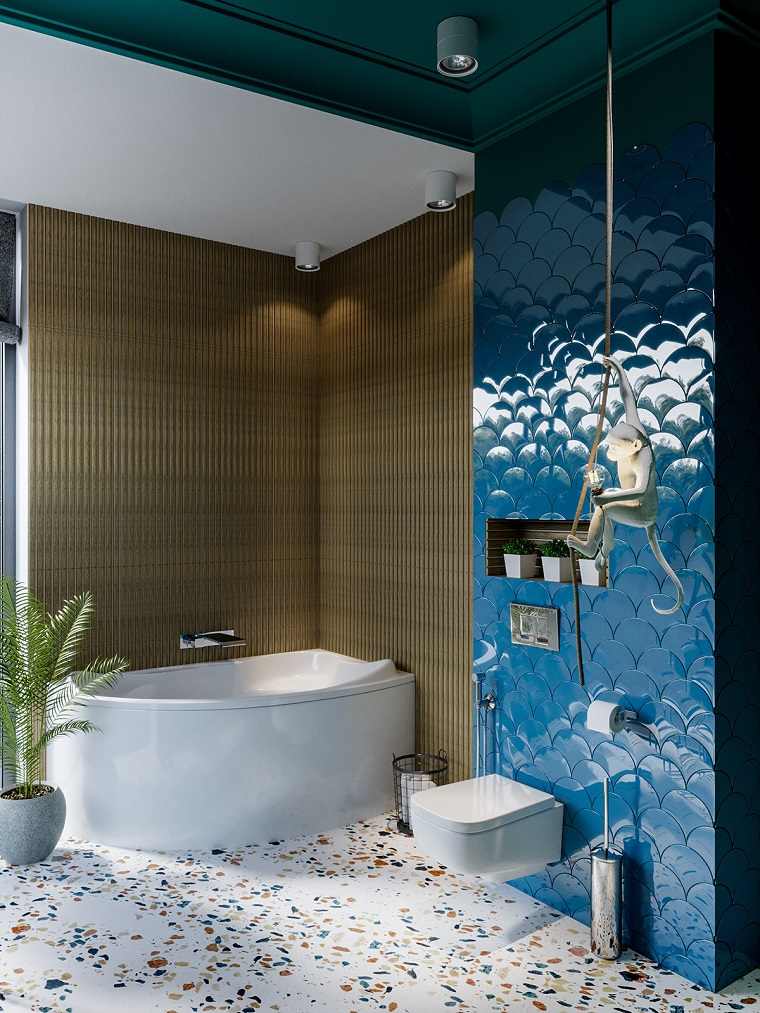 idee-salle de bain eclairage moderne