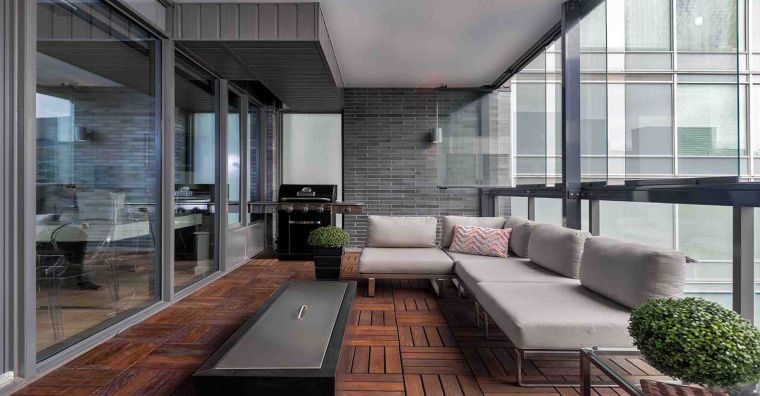 terrasse moderne petit espace