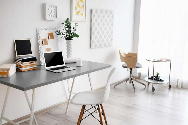 home office de style minimaliste 