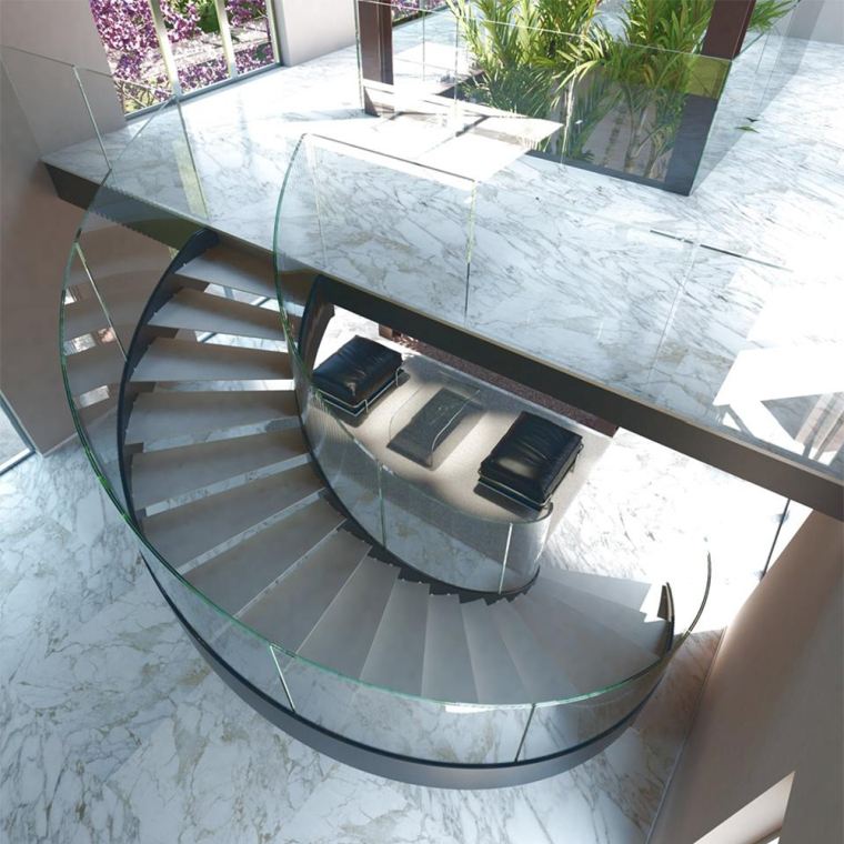 escalier de design moderne 