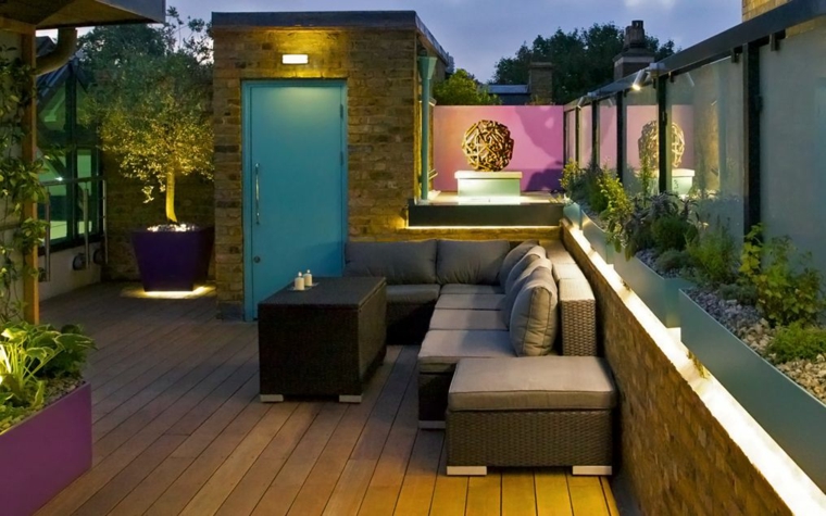 meubles modernes terrasse