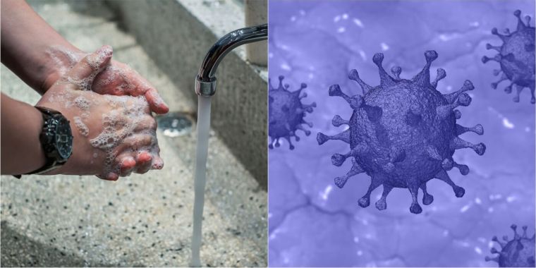 pandémie COVID-19: se laver les mains 