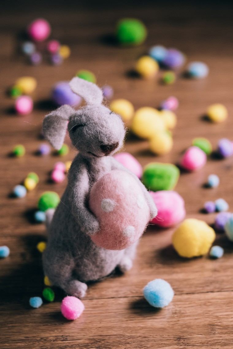 décoration pour Pâques idée lapin