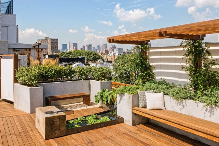 terrasse en bois moderne 2020
