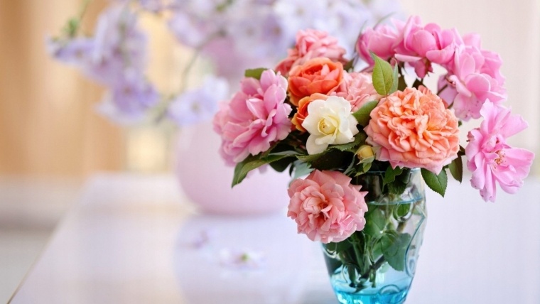 bouquet de fleurs en vase idée bouquet